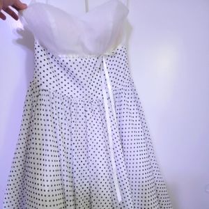 Unique Vintage Strapless Gown